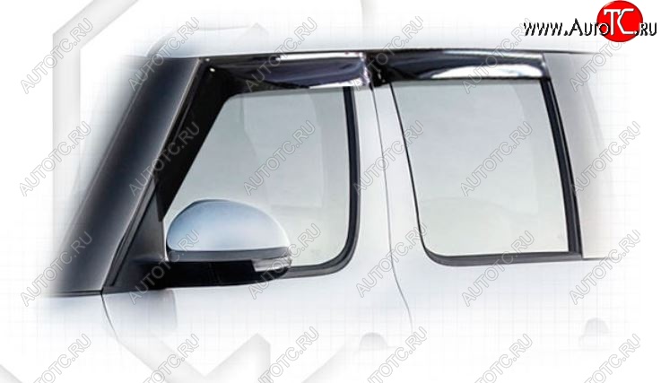 1 999 р. Дефлектора окон CA-Plastiс Skoda Yeti (2009-2013) (Classic полупрозрачный)  с доставкой в г. Кемерово