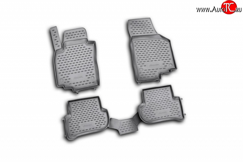 2 349 р. Коврики в салон Element 4 шт. (полиуретан) Skoda Yeti (2009-2013)  с доставкой в г. Кемерово