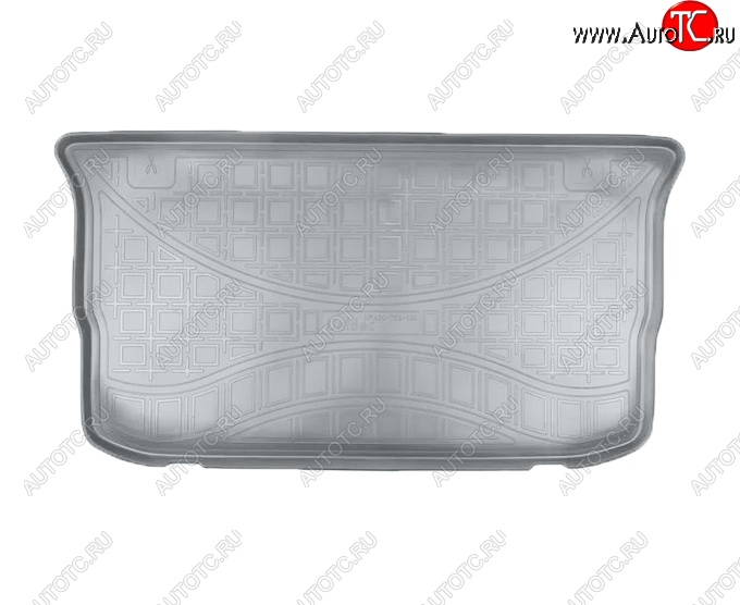 1 849 р. Коврик в багажник Norplast  Smart Forfour  W453 (2014-2020) 5 дв. (Серый)  с доставкой в г. Кемерово