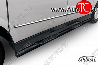 7 379 р. Защита порогов Arbori  SSANGYONG Actyon Sport (2012-2025)  с доставкой в г. Кемерово