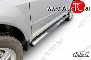 14 129 р. Защита порогов Arbori  SSANGYONG Actyon Sport (2012-2025)  с доставкой в г. Кемерово