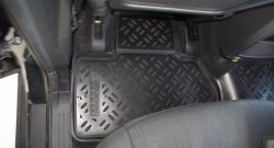2 399 р. Коврики в салон Aileron 4 шт. (полиуретан)  SSANGYONG Actyon Sport (2012-2025)  с доставкой в г. Кемерово. Увеличить фотографию 3