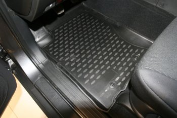 2 799 р. Коврики в салон Element 4 шт. (полиуретан) SSANGYONG Actyon Sport (2012-2025)  с доставкой в г. Кемерово. Увеличить фотографию 3