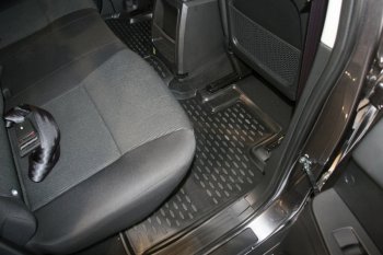 2 799 р. Коврики в салон Element 4 шт. (полиуретан) SSANGYONG Actyon Sport (2012-2025)  с доставкой в г. Кемерово. Увеличить фотографию 4