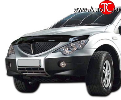2 699 р. Дефлектор капота NovLine SSANGYONG Actyon 1 (2006-2010)  с доставкой в г. Кемерово