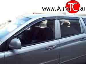 746 р. Дефлекторы окон (ветровики) Novline 4 шт SSANGYONG Actyon 1 (2006-2010)  с доставкой в г. Кемерово