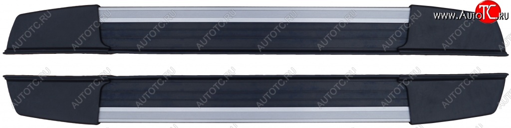 13 299 р. Алюминиевые порожки для ног Элеганс SSANGYONG Actyon 1 (2006-2010)  с доставкой в г. Кемерово