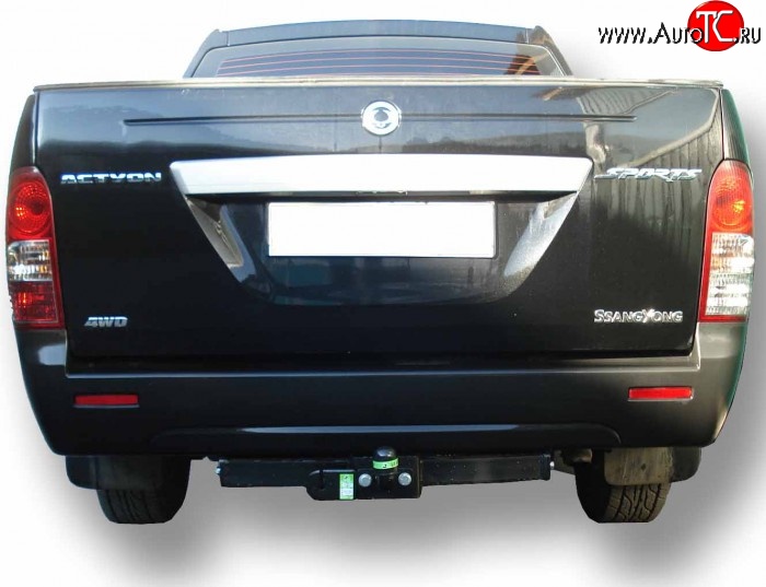 168 999 р. Фаркоп (SPORTS) Лидер Плюс (до 1200 кг) SSANGYONG Actyon 1 (2006-2010) (Без электропакета)  с доставкой в г. Кемерово