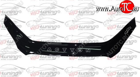 999 р. Дефлектор капота Russtal SSANGYONG Actyon дорестайлинг (2010-2013)  с доставкой в г. Кемерово