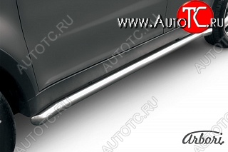 12 869 р. Защита порогов Arbori SSANGYONG Actyon дорестайлинг (2010-2013)  с доставкой в г. Кемерово