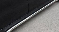 70 999 р. Защита порогов из круглой трубы диаметром 63 мм Russtal SSANGYONG Actyon дорестайлинг (2010-2013) (Защита порогов с со скосами на торцах (вариант 1))  с доставкой в г. Кемерово. Увеличить фотографию 6