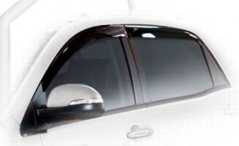 Дефлектора окон CA-Plastiс SSANGYONG Korando 3 дорестайлинг (2010-2025) (Classic полупрозрачный)