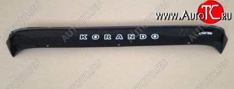 999 р. Дефлектор капота Russtal SSANGYONG Korando 2 (1996-2006)  с доставкой в г. Кемерово