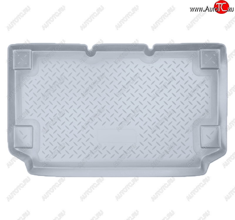 2 059 р. Коврик багажника Norplast Unidec  SSANGYONG Korando  2 (1996-2006), ТАГАЗ Tager  3d (2008-2012) (Цвет: серый)  с доставкой в г. Кемерово