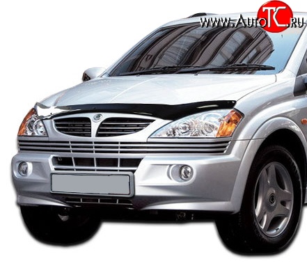 593 р. Дефлектор капота NovLine SSANGYONG Kyron дорестайлинг (2005-2007)  с доставкой в г. Кемерово
