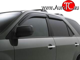 746 р. Дефлекторы окон (ветровики) Novline 4 шт SSANGYONG Kyron дорестайлинг (2005-2007)  с доставкой в г. Кемерово