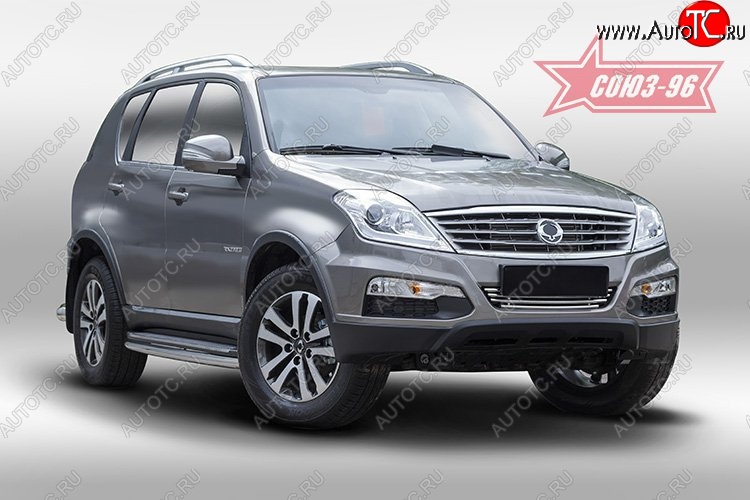 4 679 р. Декоративный элемент воздухозаборника Souz-96 (d16) SSANGYONG Rexton Y290 (2012-2017)  с доставкой в г. Кемерово