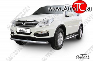 12 689 р. Обвес переднего бампера Arbori SSANGYONG Rexton Y290 (2012-2017)  с доставкой в г. Кемерово