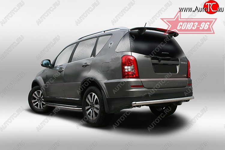 12 914 р. Защита заднего бампера d60 Souz-96  SSANGYONG Rexton  Y290 (2012-2017)  с доставкой в г. Кемерово