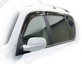 2 799 р. Дефлектора окон CA-Plastiс SSANGYONG Rexton Y250 (2006-2012) (Classic полупрозрачный, Без хром.молдинга)  с доставкой в г. Кемерово. Увеличить фотографию 1