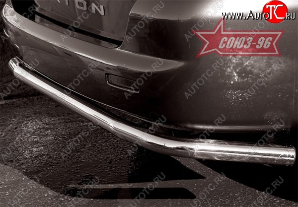 7 289 р. Защита заднего бампера Souz-96 (d60) SSANGYONG Rexton Y200 (2001-2006)  с доставкой в г. Кемерово