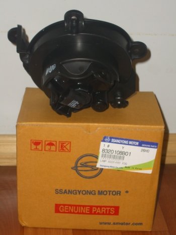 5 299 р. Противотуманная левая фара Оригинал SSANGYONG Rexton Y250 (2006-2012)  с доставкой в г. Кемерово. Увеличить фотографию 11