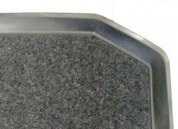 Коврик в багажник (рестайлинг) Aileron (полиуретан, покрытие Soft) SSANGYONG Rexton  Y250 (2006-2012)