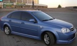 5 949 р. Накладка Street Edition на передний бампер Chevrolet Lacetti седан (2002-2013) (Неокрашенная)  с доставкой в г. Кемерово. Увеличить фотографию 2
