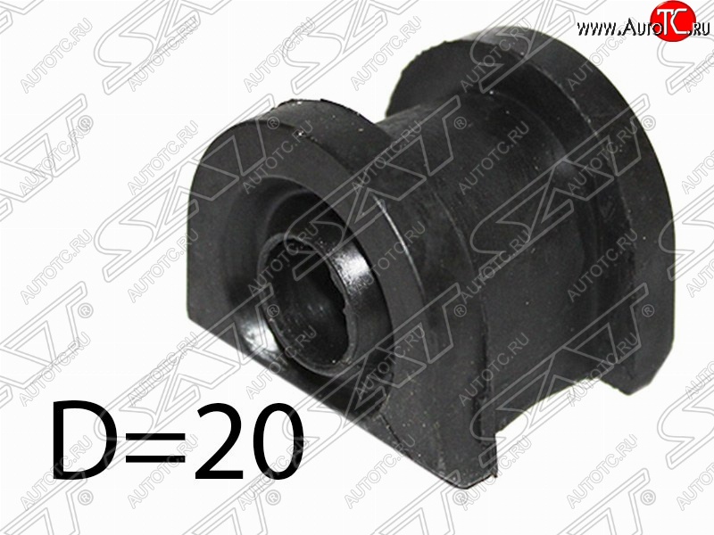 175 р. Резиновая втулка переднего стабилизатора (D=20) SAT Subaru Forester SH (2008-2013)  с доставкой в г. Кемерово