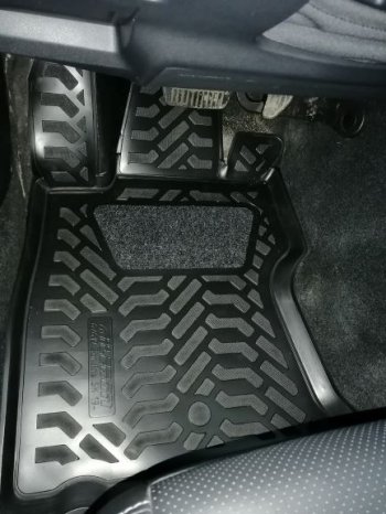 Коврики салона Aileron (3D с подпятником) Subaru Forester  SK/S14 (2018-2021) дорестайлинг