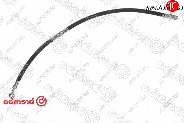 2 659 р. Правый задний тормозной шланг BREMBO Subaru Forester SF дорестайлинг (1997-2000)  с доставкой в г. Кемерово
