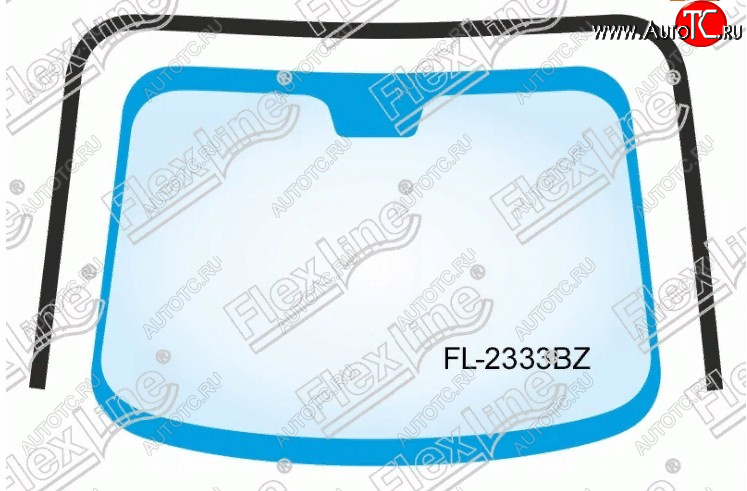 3 499 р. Молдинг лобового стекла FlexLine  Subaru Forester  SG (2002-2008) дорестайлинг, рестайлинг  с доставкой в г. Кемерово