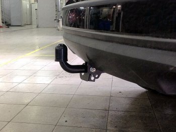 Фаркоп (тягово-сцепное устройство) TCC Subaru Forester  SJ (2016-2019) рестайлинг (Оцинкованный, шар A )