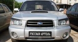 989 р. Реснички фар RA Subaru Forester SG дорестайлинг (2002-2005) (Неокрашенные)  с доставкой в г. Кемерово. Увеличить фотографию 3