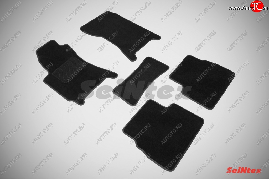 2 999 р. Износостойкие коврики в салон SeiNtex Premium LUX 4 шт. (ворсовые)  Subaru Forester  SG (2002-2005) дорестайлинг  с доставкой в г. Кемерово