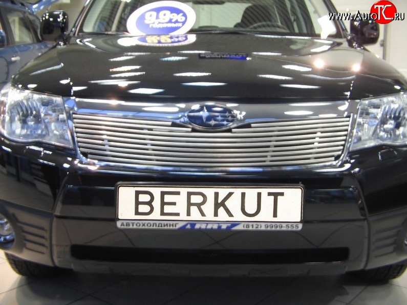 5 799 р. Декоративная вставка решетки радиатора SH Berkut Subaru Forester SH (2008-2013)  с доставкой в г. Кемерово