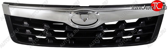 9 849 р. Решётка радиатора (рестайлинг) SAT Subaru Forester SH (2008-2013) (Неокрашенная)  с доставкой в г. Кемерово