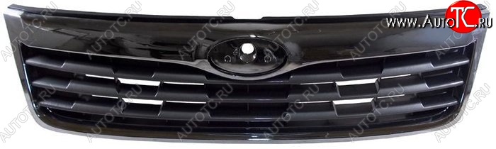 6 549 р. Решётка радиатора (до рестайлинг) SAT Subaru Forester SH (2008-2013) (Неокрашенная)  с доставкой в г. Кемерово