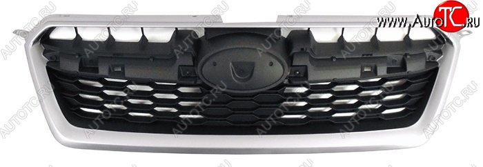5 549 р. Решётка радиатора SAT  Subaru Impreza  GJ (2012-2017) седан (Неокрашенная)  с доставкой в г. Кемерово