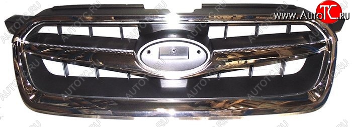 1 459 р. Решётка радиатора SAT  Subaru Legacy  BL,B13 (2006-2009) рестайлинг седан (Неокрашенная)  с доставкой в г. Кемерово