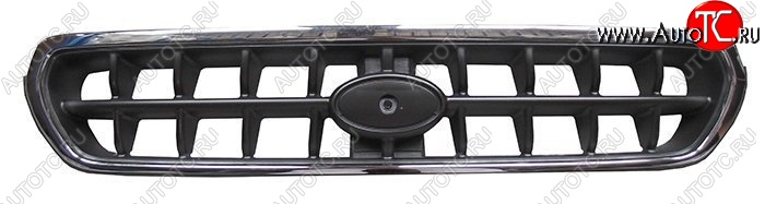 8 449 р. Решётка радиатора SAT Subaru Outback BH/BE12 универсал (1998-2004) (Неокрашенная)  с доставкой в г. Кемерово