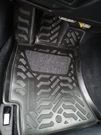 Коврики салона Aileron (3D с подпятником) Subaru Legacy  BN/B15 (2015-2025) дорестайлинг седан, рестайлинг седан