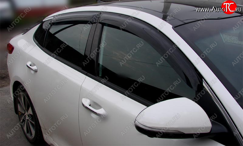 4 499 р. Дефлектора окон SIM Subaru Outback BS/B15 дорестайлинг универсал (2014-2018)  с доставкой в г. Кемерово