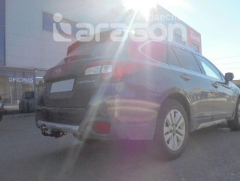 22 699 р. Фаркоп Aragon. (шар S) Subaru Outback BS/B15 дорестайлинг универсал (2014-2018)  с доставкой в г. Кемерово. Увеличить фотографию 2