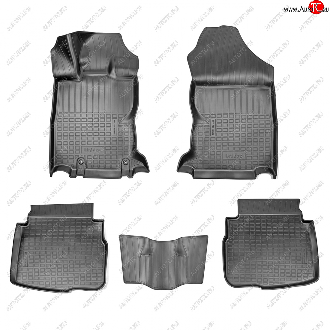 2 569 р. Коврики салона Norplast Unidec  Subaru Outback  BT (2019-2025) универсал (черные)  с доставкой в г. Кемерово