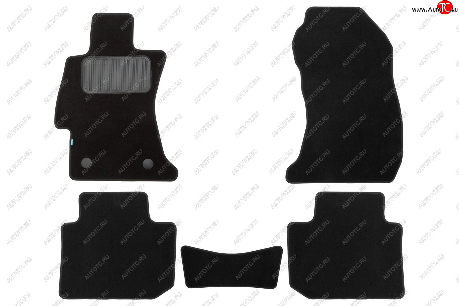 2 699 р. Текстильные коврики салона Klever Premium Subaru XV GP/G33 дорестайлинг (2012-2016) (черные)  с доставкой в г. Кемерово
