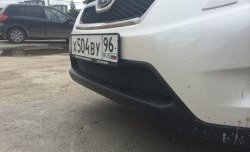 1 469 р. Сетка на бампер Russtal (черная)  Subaru XV  GP/G33 (2012-2016) дорестайлинг  с доставкой в г. Кемерово. Увеличить фотографию 4