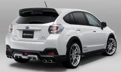 14 199 р. Спойлер KENSTYLE Subaru XV GP/G33 дорестайлинг (2012-2016) (Неокрашенный)  с доставкой в г. Кемерово. Увеличить фотографию 4