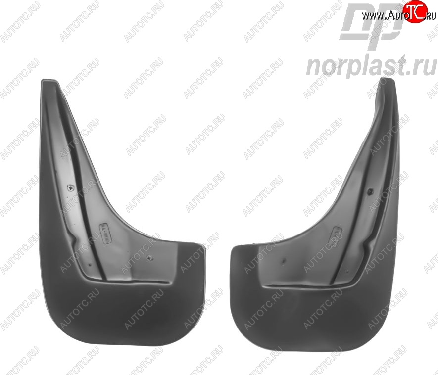 1 679 р. Брызговики задние Norplast  Subaru XV  GP/G33 (2012-2017) дорестайлинг, рестайлинг  с доставкой в г. Кемерово