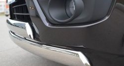 16 999 р. Защита переднего бампера (2 трубыØ75х42 мм, нержавейка) Russtal Suzuki Grand Vitara JT 5 дверей 2-ой рестайлинг (2012-2016)  с доставкой в г. Кемерово. Увеличить фотографию 3